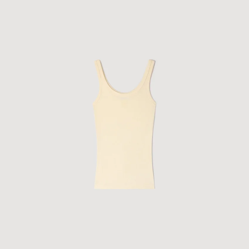 Ribbed vest top Ribbed vest top