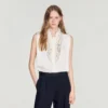 Ruffled collar shirt Ruffled collar shirt