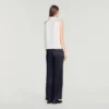 Ruffled collar shirt Ruffled collar shirt