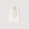 Ruffled collar shirt Ruffled collar shirt