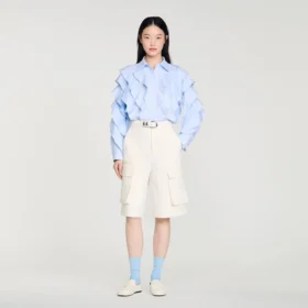 ruffled cotton shirt 1 280x280 - Ruffled cotton shirt