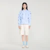 Ruffled cotton shirt Ruffled cotton shirt
