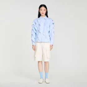 ruffled cotton shirt 2 280x280 - Ruffled cotton shirt