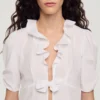 Ruffled crop top Ruffled crop top