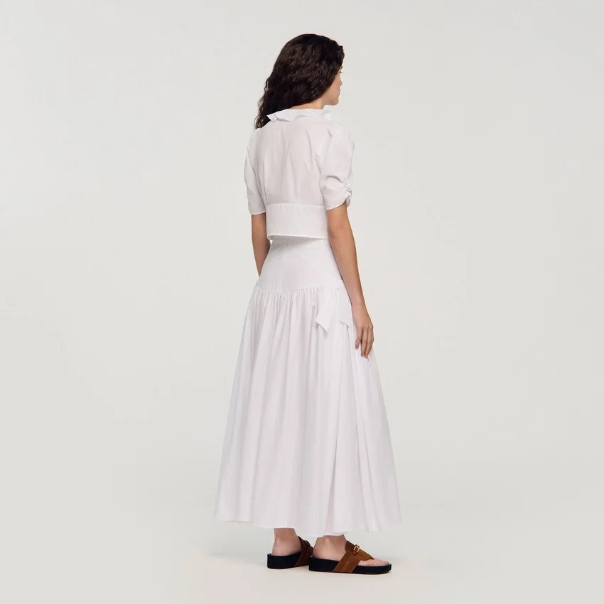 Ruffled crop top Ruffled crop top