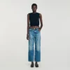 Ruffled cropped sweater Ruffled cropped sweater