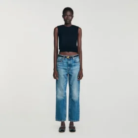 Ruffled cropped sweater Ruffled cropped sweater