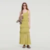 Ruffled knit maxi dress Ruffled knit maxi dress