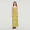 Ruffled knit maxi dress Ruffled knit maxi dress