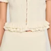 Ruffled knit top Ruffled knit top
