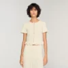 Ruffled knit top Ruffled knit top