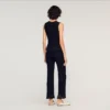 Ruffled knit trousers Ruffled knit trousers