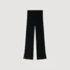 Ruffled knit trousers Ruffled knit trousers