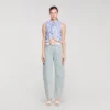 Ruffled striped shirt Ruffled striped shirt