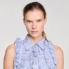 Ruffled striped shirt Ruffled striped shirt