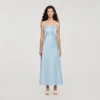 Satin-effect maxi dress Satin-effect maxi dress