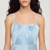 Satin-effect maxi dress Satin-effect maxi dress