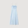 Satin-effect maxi dress Satin-effect maxi dress