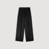 Satin-effect wide-leg trousers Satin-effect wide-leg trousers