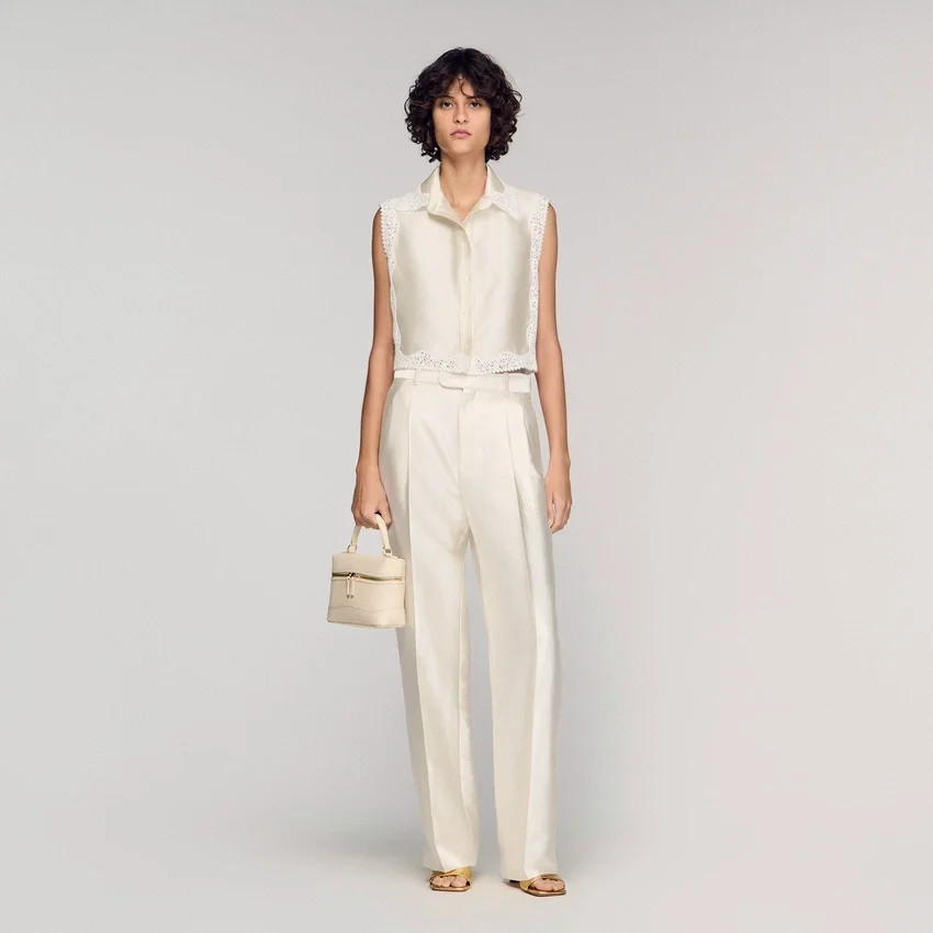 Satin trousers Satin trousers