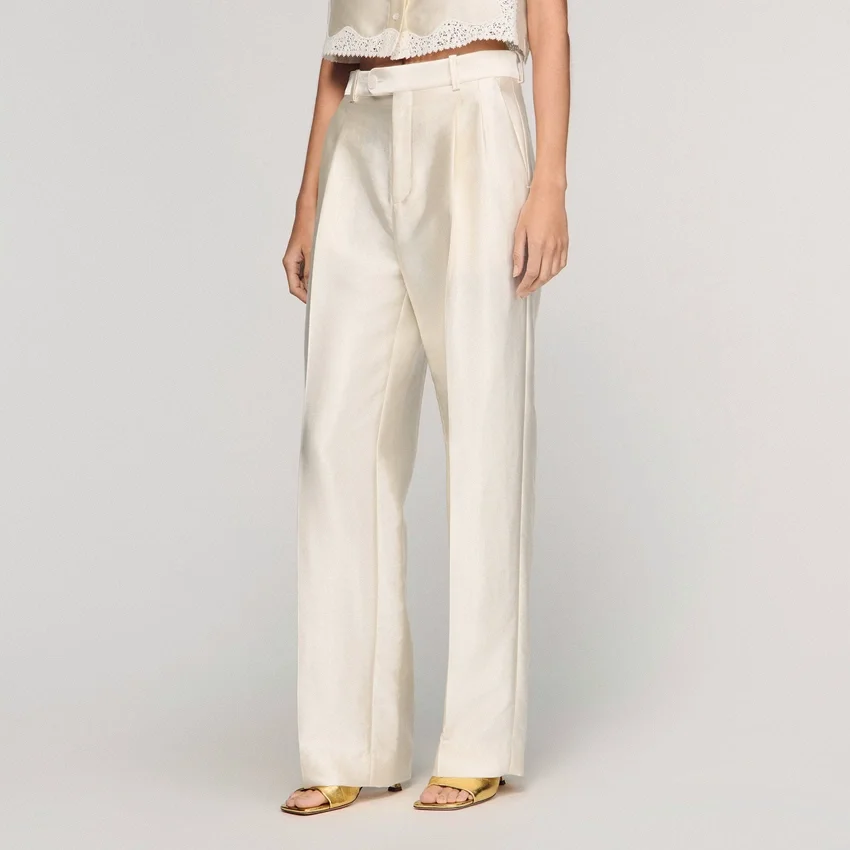 Satin trousers Satin trousers