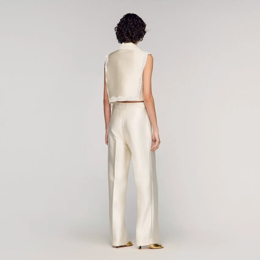 Satin trousers Satin trousers