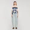 Scarf print T-shirt Scarf print T-shirt