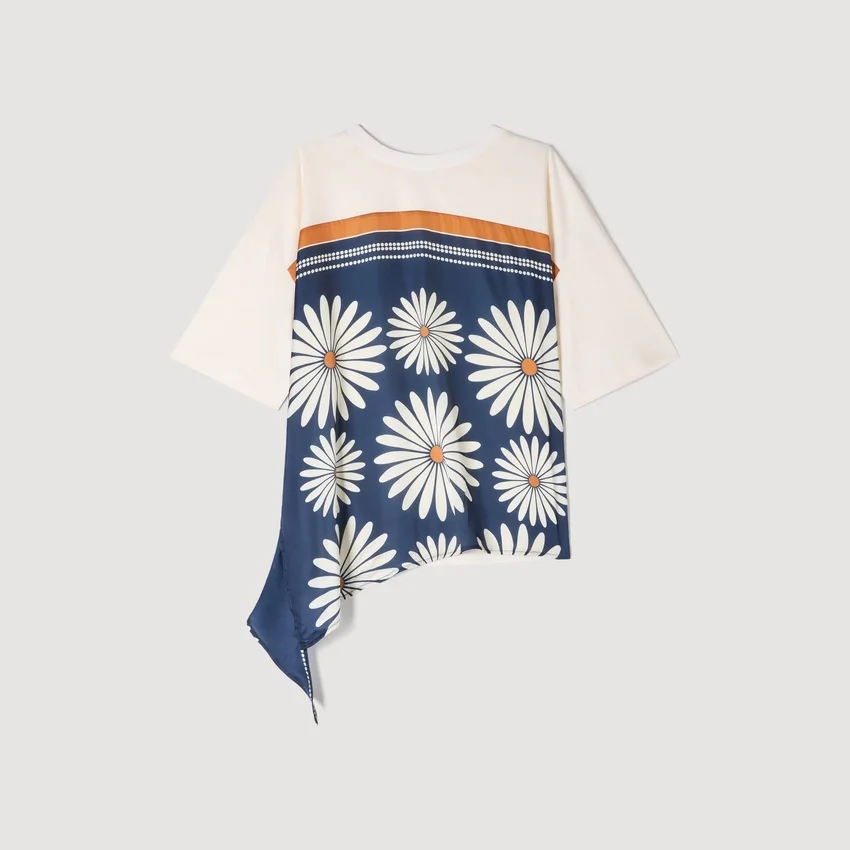 Scarf print T-shirt Scarf print T-shirt