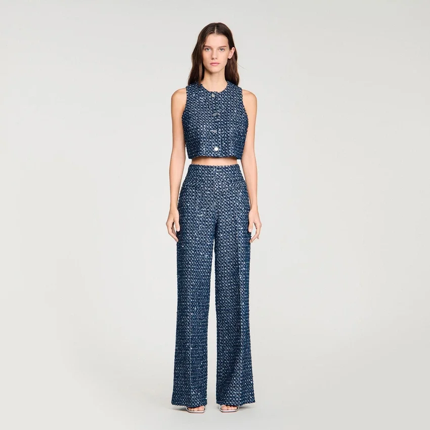 Sequin crop top Sequin crop top