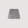Sequin houndstooth tweed shorts Sequin houndstooth tweed shorts