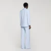 Sequin-stripe tailored jacket Sequin-stripe tailored jacket