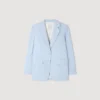 Sequin-stripe tailored jacket Sequin-stripe tailored jacket