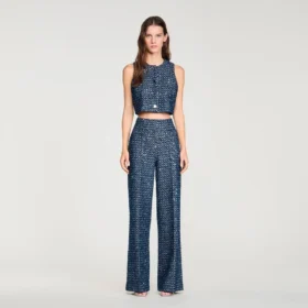 Sequin trousers