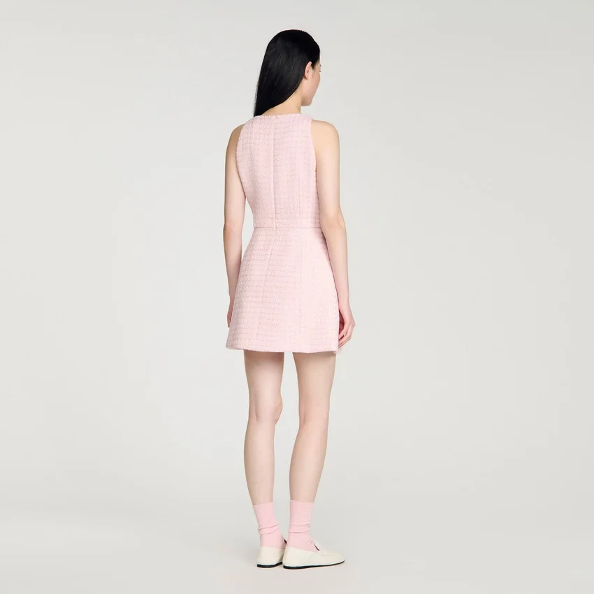 Sequin tweed mini dress Sequin tweed mini dress
