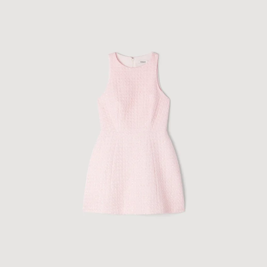 Sequin tweed mini dress Sequin tweed mini dress