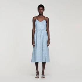 Sequined midi dress