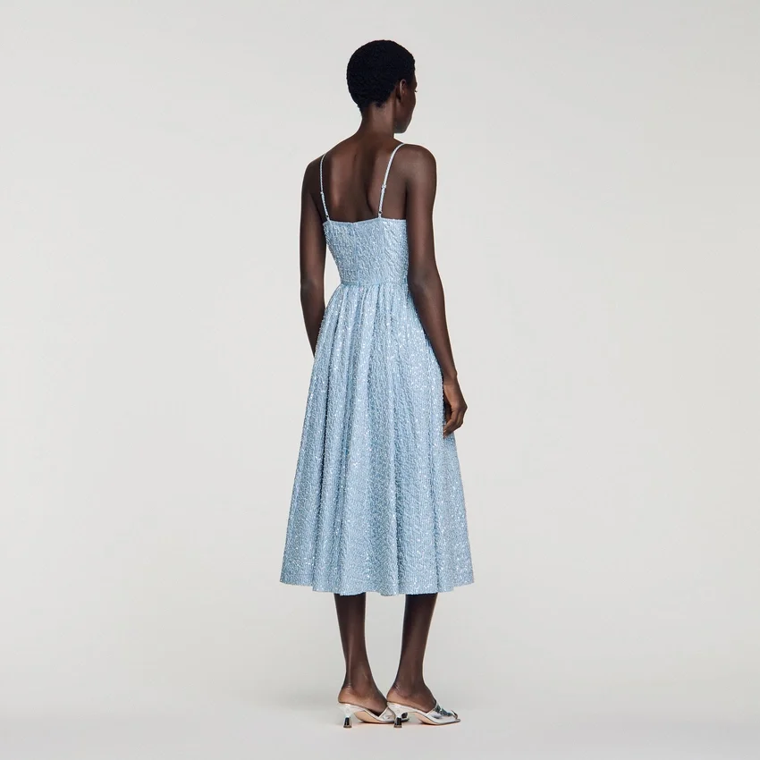 Sequined midi dress Sequined midi dress