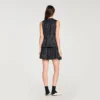 Sequinned striped vest Sequinned striped vest