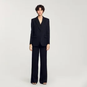 Sequinned suit jacket