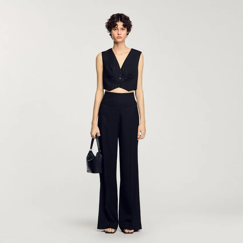 Sequinned suit trousers Sequinned suit trousers