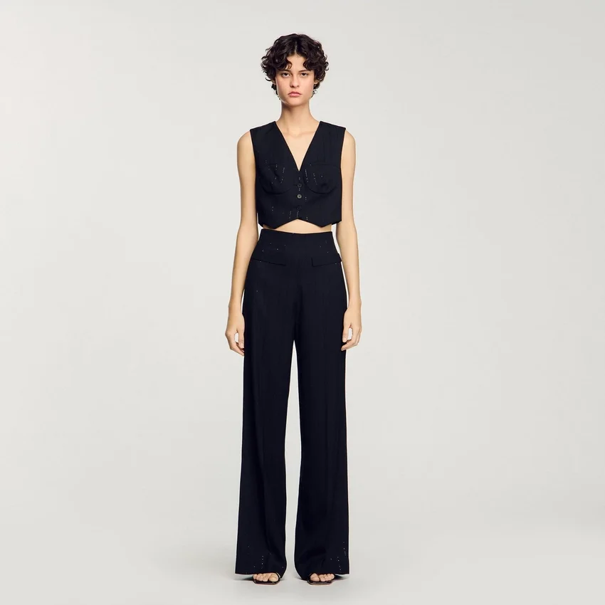 Sequinned suit trousers Sequinned suit trousers