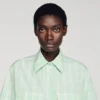 Short checked shirt Short checked shirt