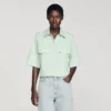 Short checked shirt Short checked shirt