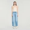 Short ribbed knit top Short ribbed knit top
