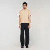 Short-sleeve knitted polo shirt Short-sleeve knitted polo shirt