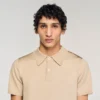 Short-sleeve knitted polo shirt Short-sleeve knitted polo shirt