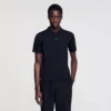 Short-sleeve knitted polo shirt Short-sleeve knitted polo shirt