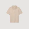 Short-sleeve knitted polo shirt Short-sleeve knitted polo shirt