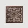 Silk bandana print scarf