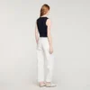 Sleeveless short knit sweater Sleeveless short knit sweater